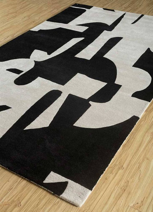 Twine Bloom Handmade Tufted Wool Carpet - Floorshot