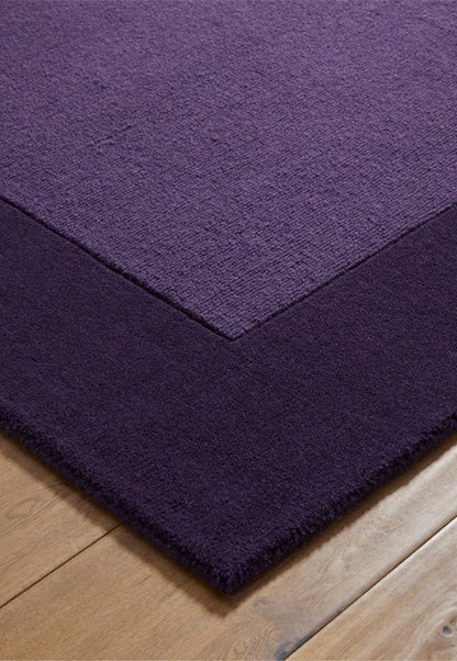 Hillteck Soloop Handmade Tufted Wool Carpet - Corner