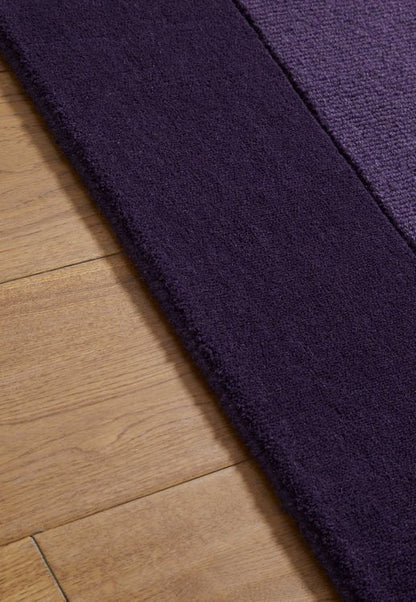 Hillteck Soloop Handmade Tufted Wool Carpet - Corner