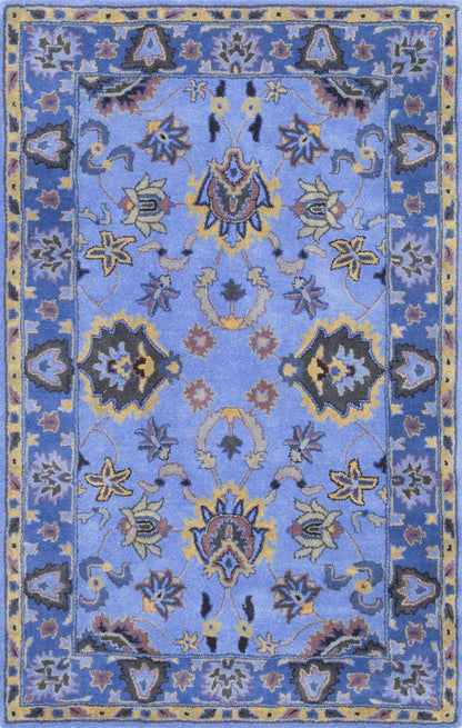 Sapphire Bluff Handmade Tufted Wool Carpet - Headshot