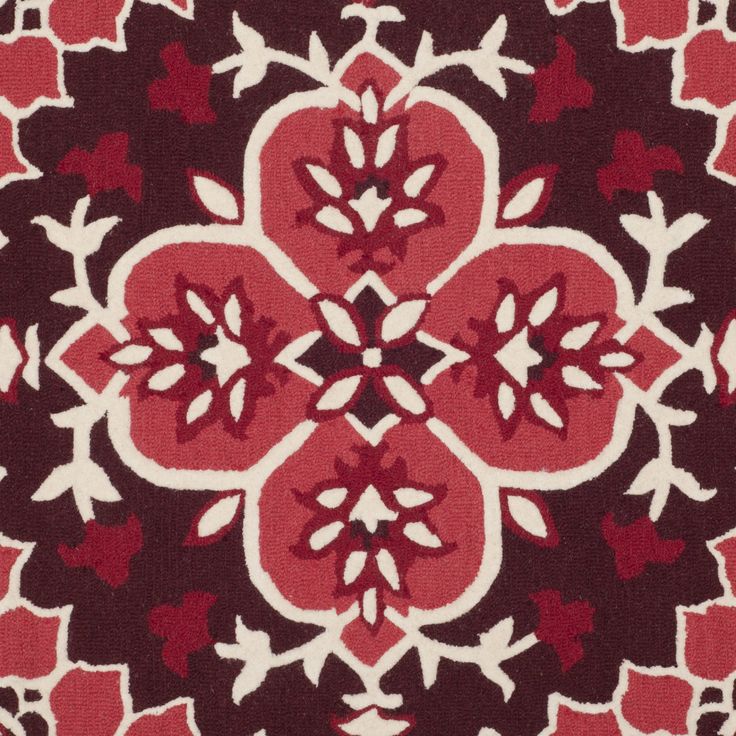 Fog Cloud Handmade Tufted Round Wool Carpet - CloseUp