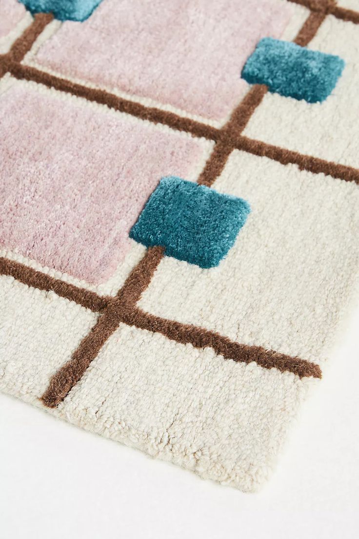 Glide Crackle Handmade Tufted Wool Carpet - CloseUp