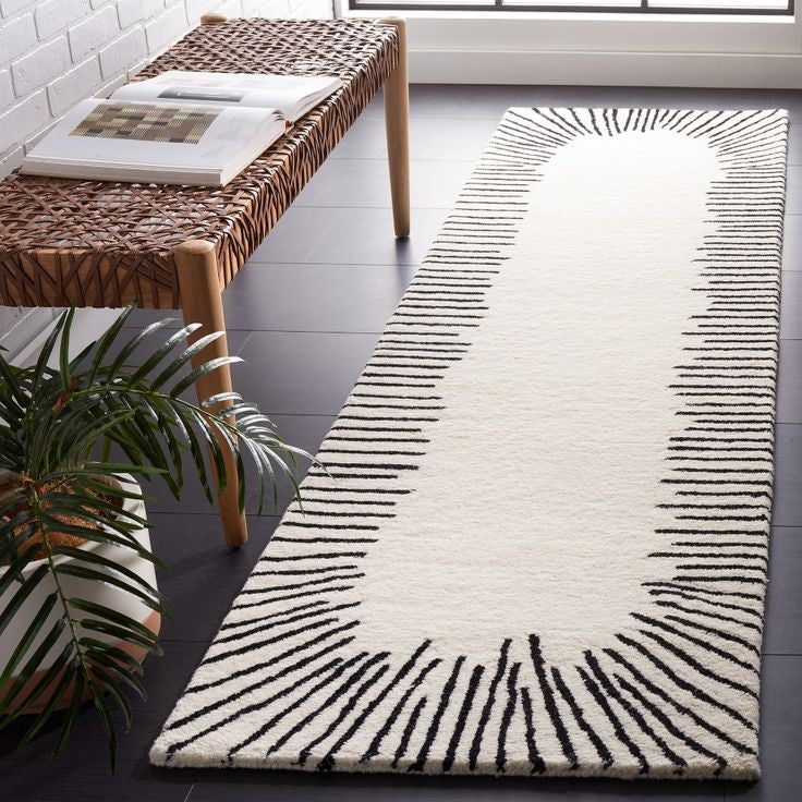 Petal Spance Handmade Tufted Wool Carpet - Floorshot