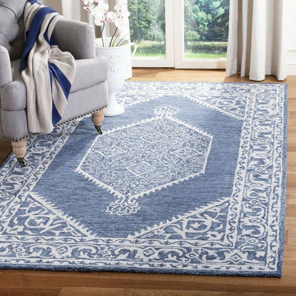 Cool Ember Handmade Tufted Wool Carpet - Floorshot