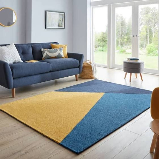 Calm Grove Handmade Tufted Wool Carpet - Floorshot
