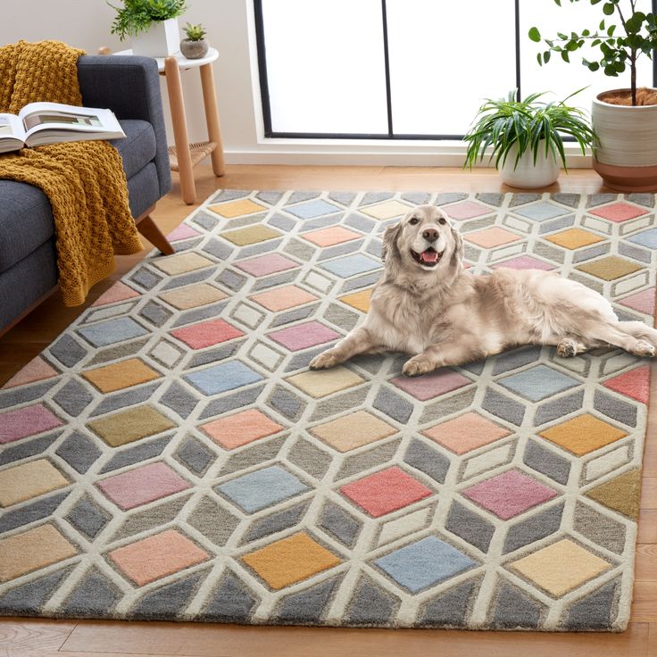 Brighten Shine Handmade Tufted Wool Carpet - Floorshot