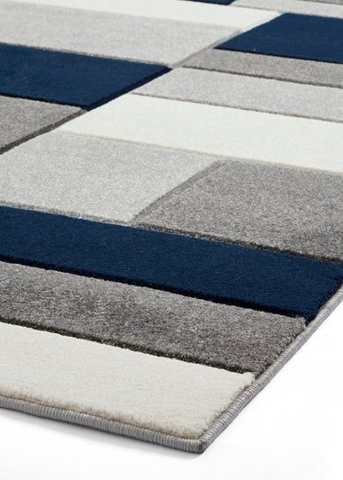 Desert Tint Handmade Tufted Wool Carpet - Corner