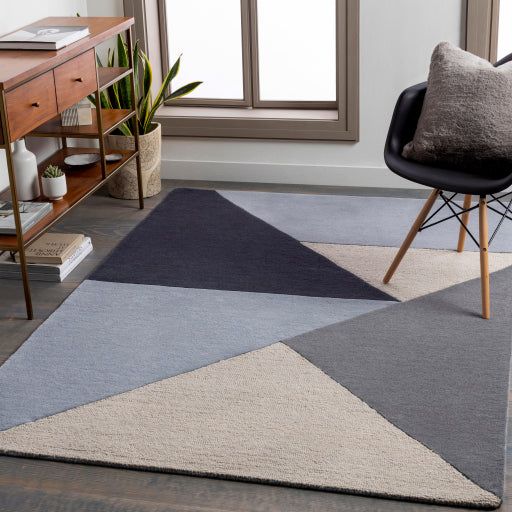 Rustic Shade Handmade Tufted Wool Carpet - Floorshot