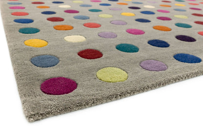 Forest Blink Handmade Tufted Wool Carpet - Corner