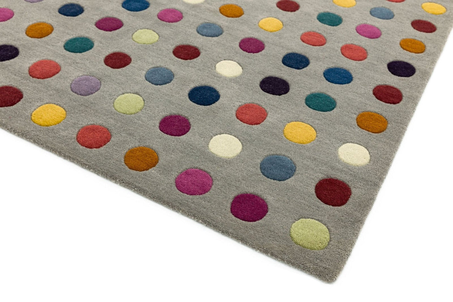 Forest Blink Handmade Tufted Wool Carpet - Corner