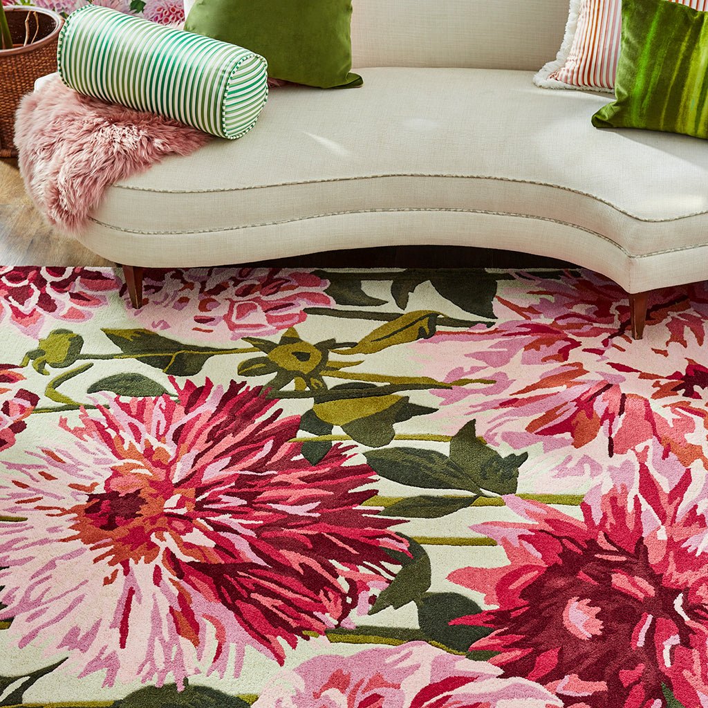 Dahlia Rupus Handmade Tufted Wool Carpet - Floorshot