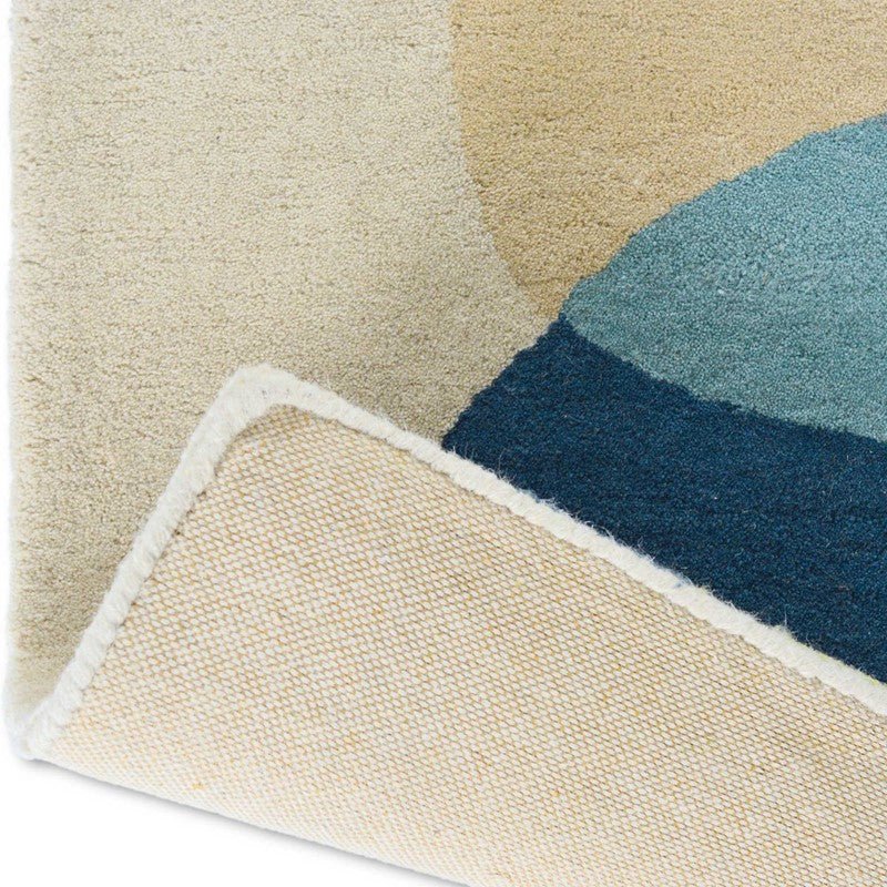 Vaninilla Arora Handmade Tufted Wool Carpet - Corner