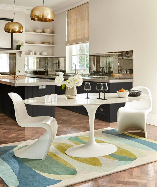 Vaninilla Arora Handmade Tufted Wool Carpet - Floorshot
