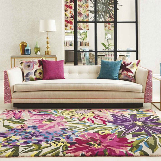 Herlequin Kashmiri Handmade Tufted Wool Carpet - Floorshot