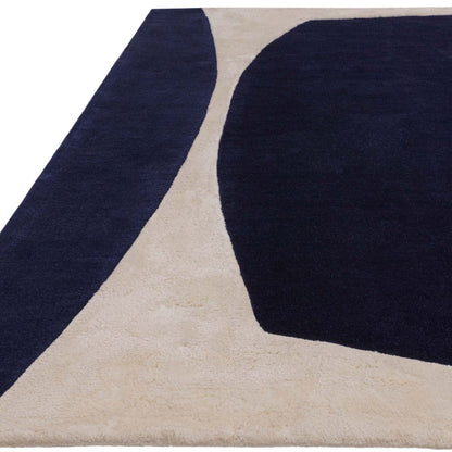 Indigo Signature Handmade Tufted Wool Carpet - Floorshot