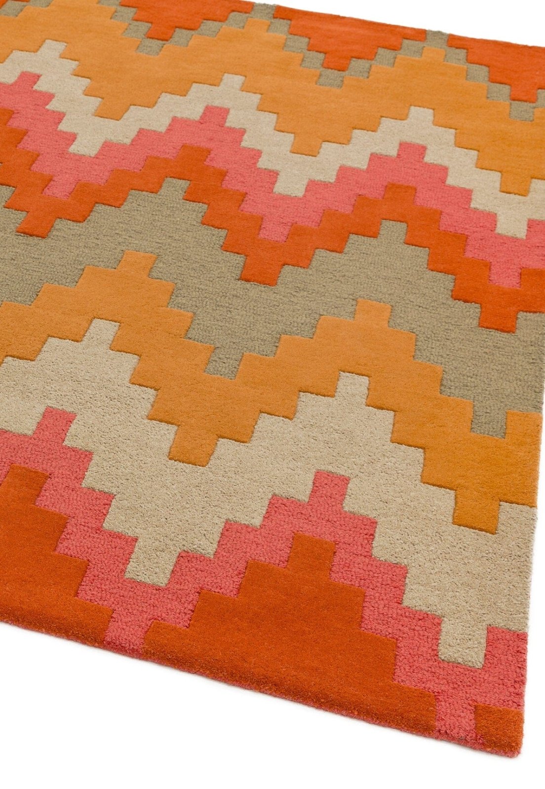 Humayu Oskar Handmade Tufted Wool Carpet - Floorshot