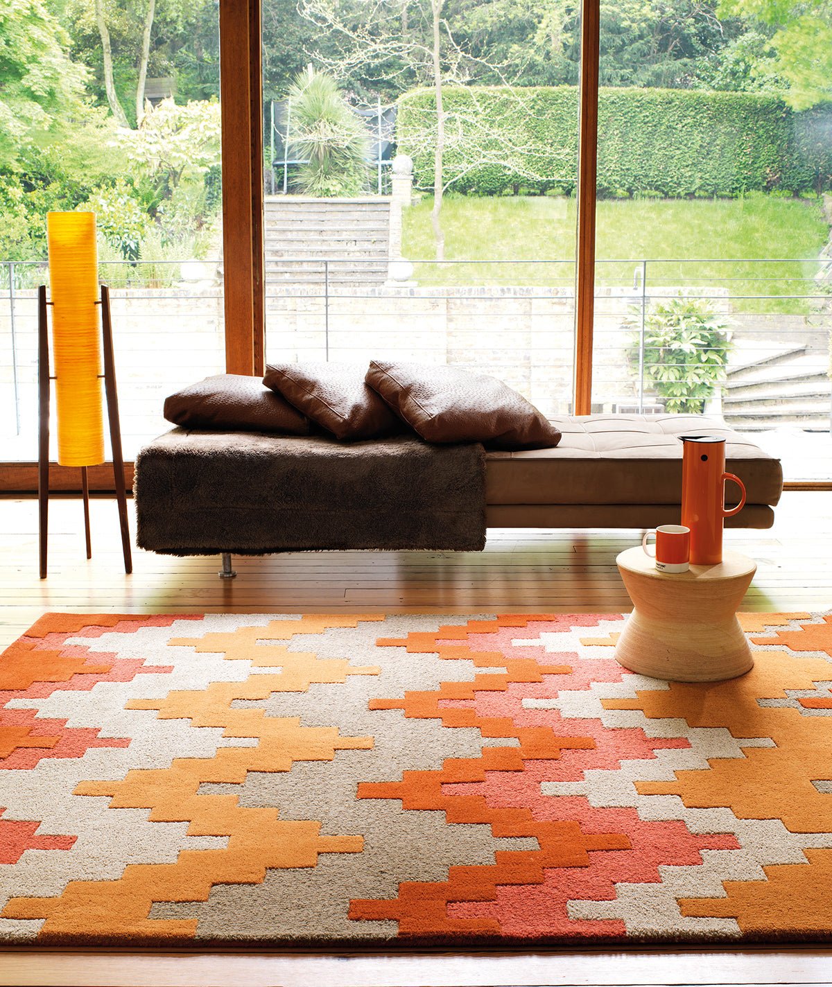 Humayu Oskar Handmade Tufted Wool Carpet - Floorshot