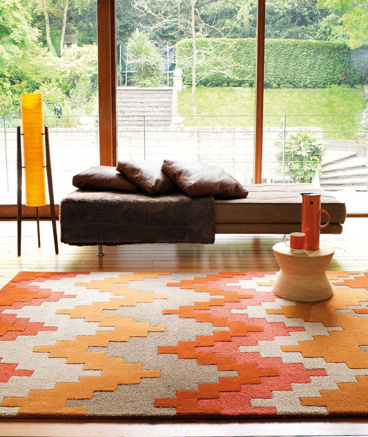 Humayu Oskar Handmade Tufted Wool Carpet - Floorshot
