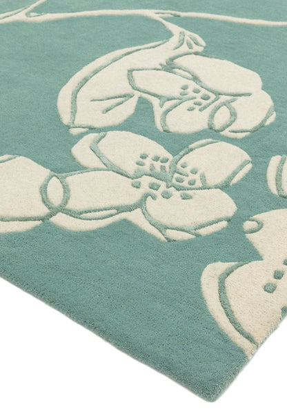 Armani Devore Handmade Tufted Wool Carpet - Corner