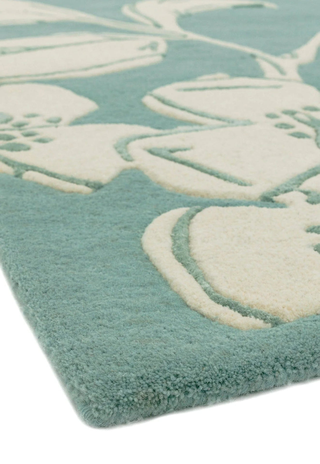 Armani Devore Handmade Tufted Wool Carpet - Corner