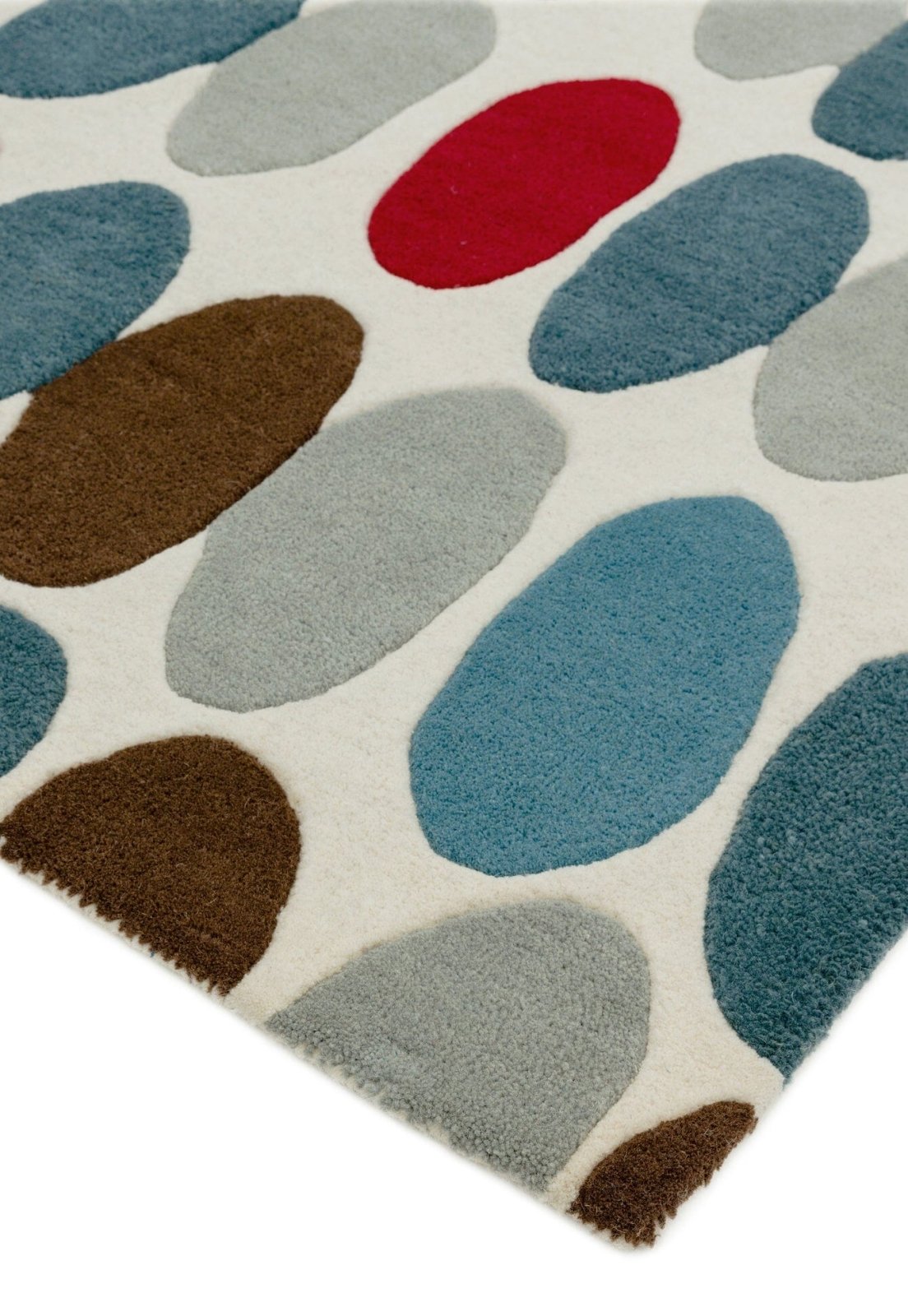 Nutcracker Ace Handmade Tufted Wool Carpet - Corner