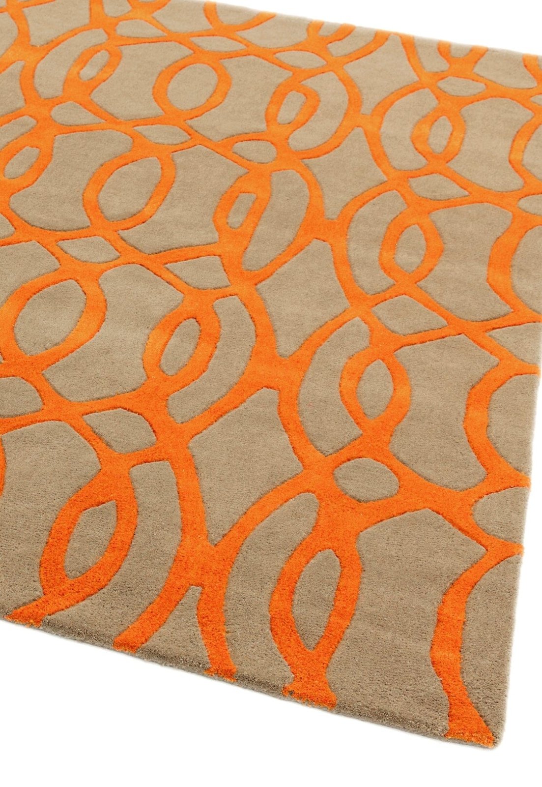 Matrix Wire Handmade Tufted Wool Carpet - Floorshot