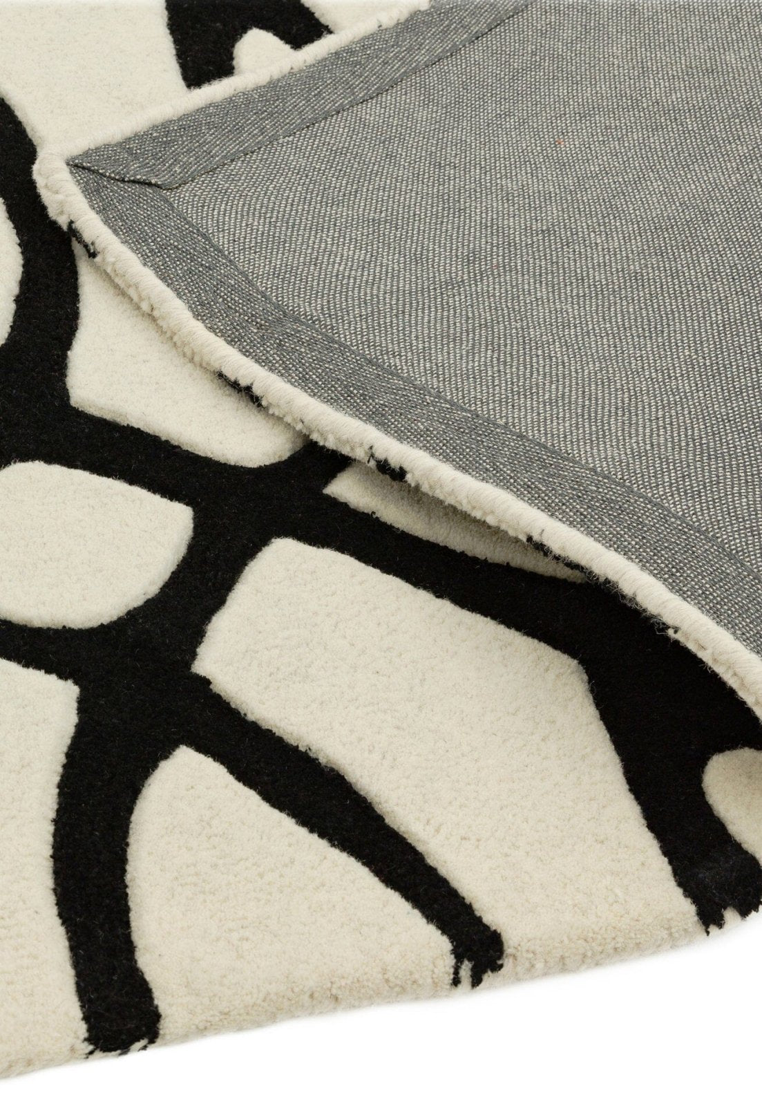 Matrix Whitner Handmade Tufted Wool Carpet - Corner