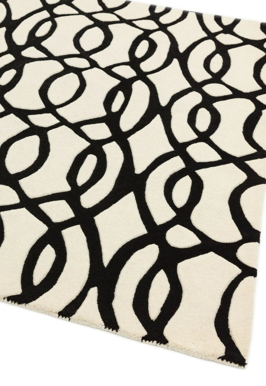 Matrix Whitner Handmade Tufted Wool Carpet - Floorshot