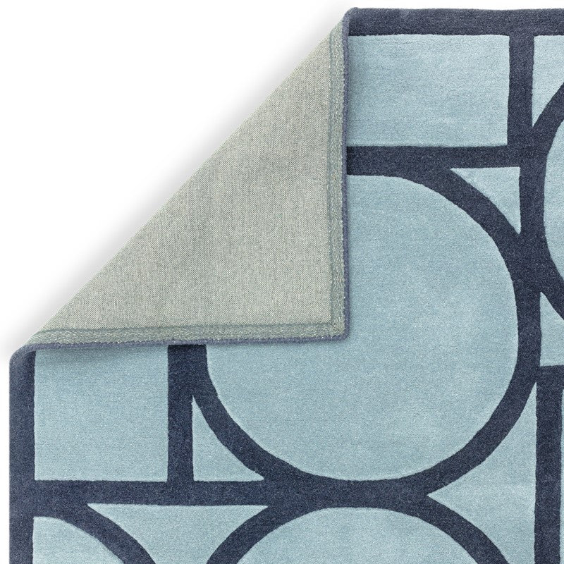 Alpine Franze Handmade Tufted Wool Carpet - Corner