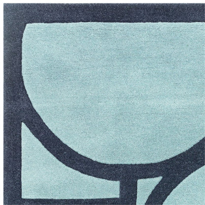 Alpine Franze Handmade Tufted Wool Carpet - CloseUp