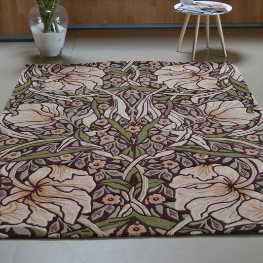 Pimpernal Vista Handmade Tufted Wool Carpet - Floorshot