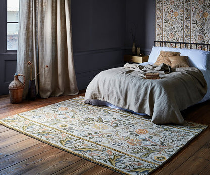 Stunning Vitara Handmade Tufted Wool Carpet - Floorshot