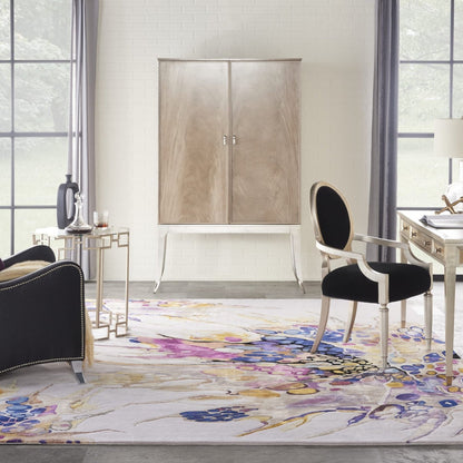 Tribal Neon Handmade Tufted Wool Carpet - Floorshot