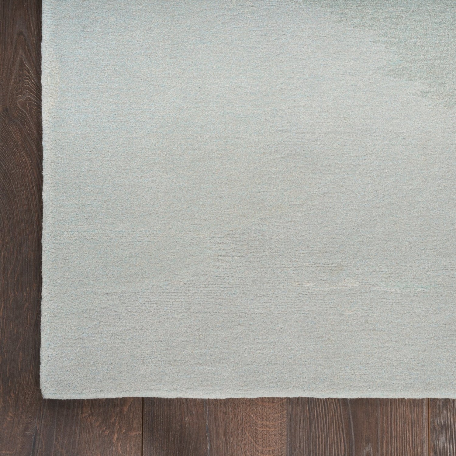 Seafoam Dezire Handmade Tufted Wool Carpet - Corner