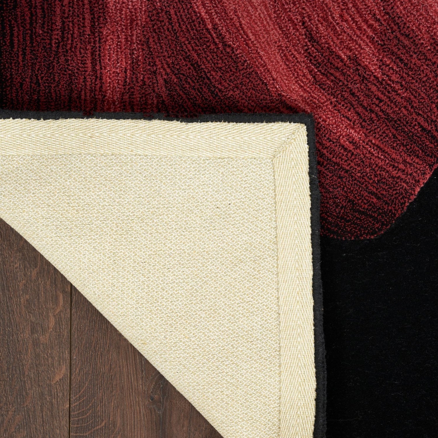 Seafoam Dezire Handmade Tufted Wool Carpet - Corner