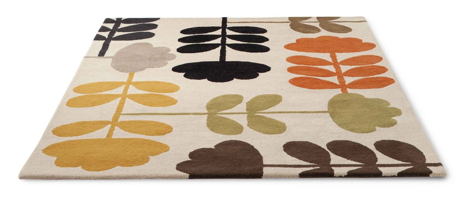 Stem-Cut Alpha Handmade Tufted Wool Carpet - Floorshot