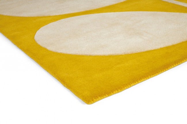 Radiator Stem Handmade Tufted Wool Carpet - Corner