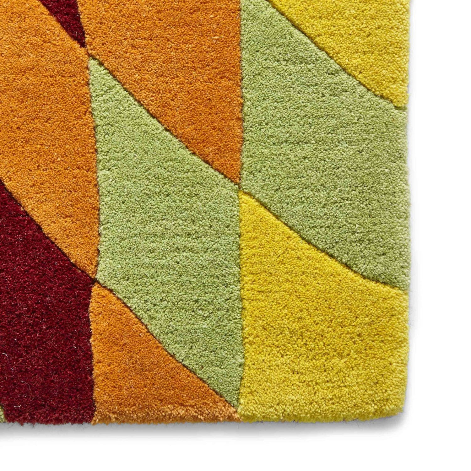 Fronx Rival Handmade Tufted Wool Carpet - Corner