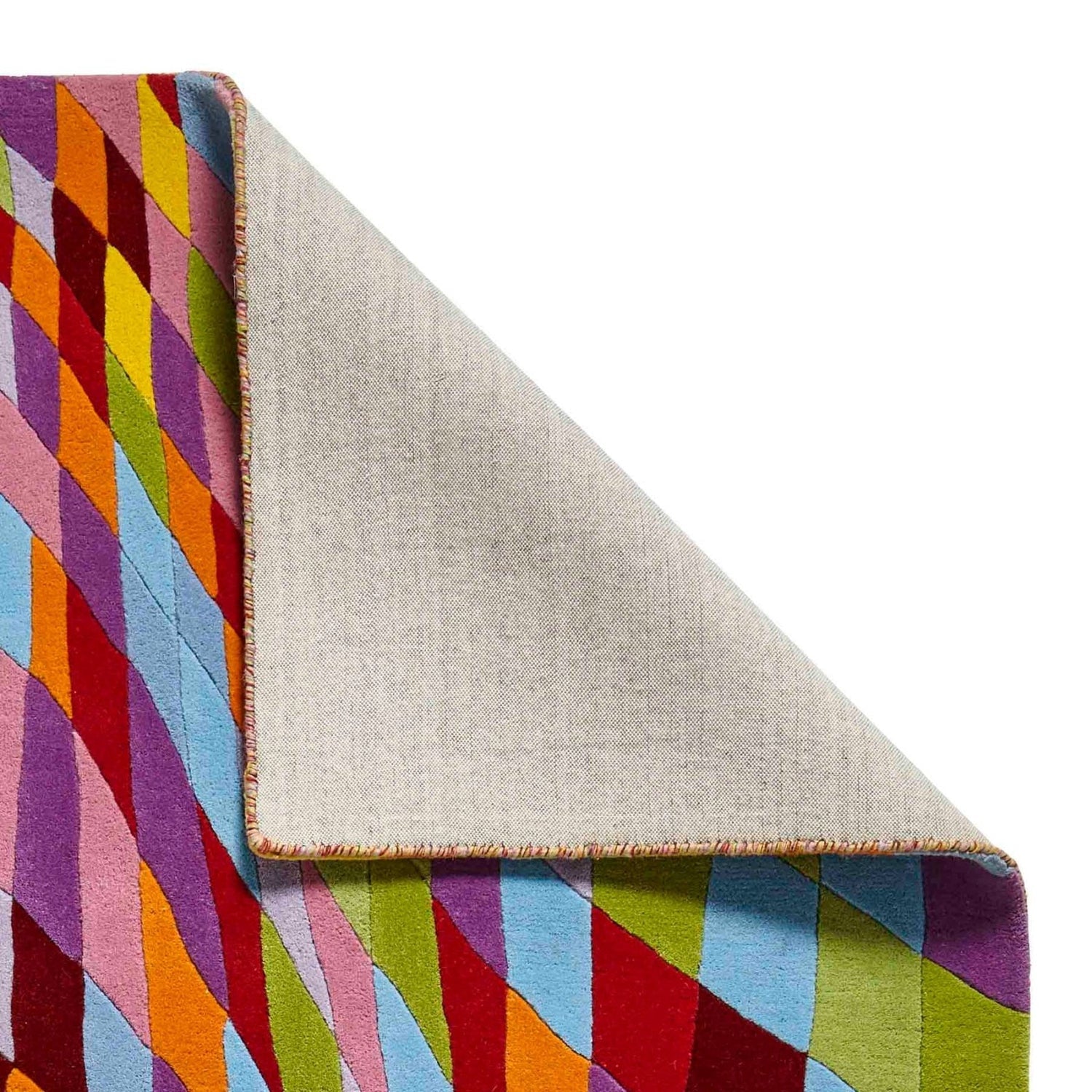 Fronx Rival Handmade Tufted Wool Carpet - Corner
