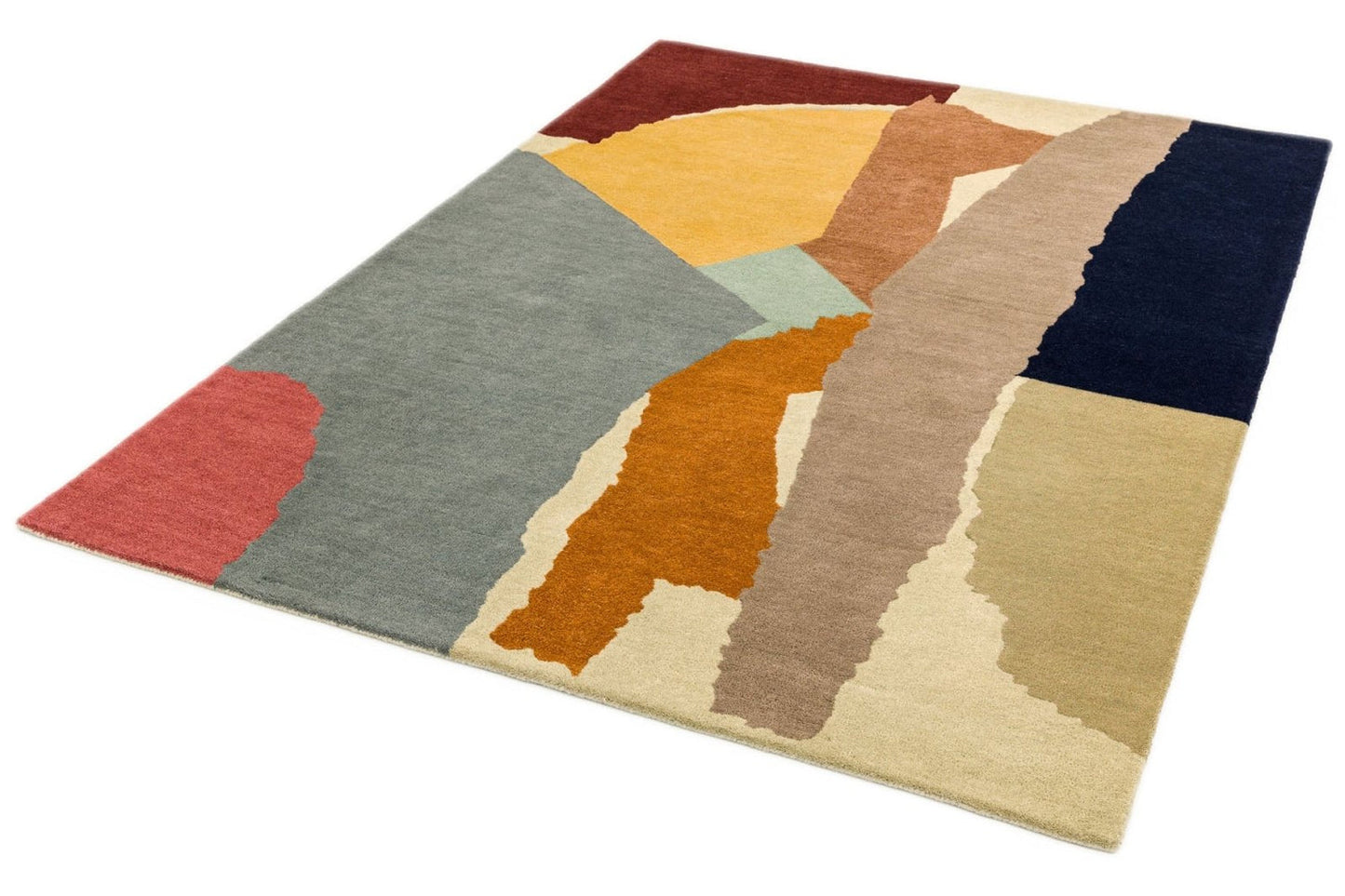 Dusty Note Handmade Tufted Wool Carpet - Floorshot