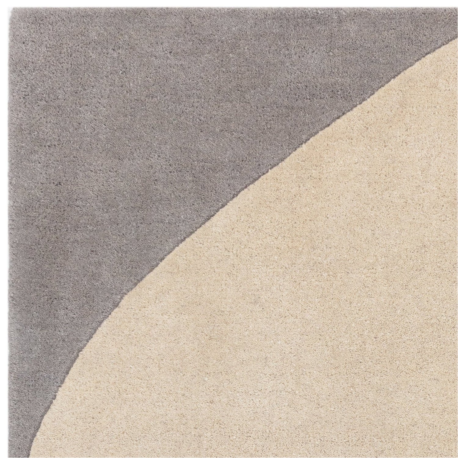 Asiatic Reef Handmade Tufted Wool Carpet - Corner