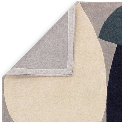 Asiatic Reef Handmade Tufted Wool Carpet - Corner
