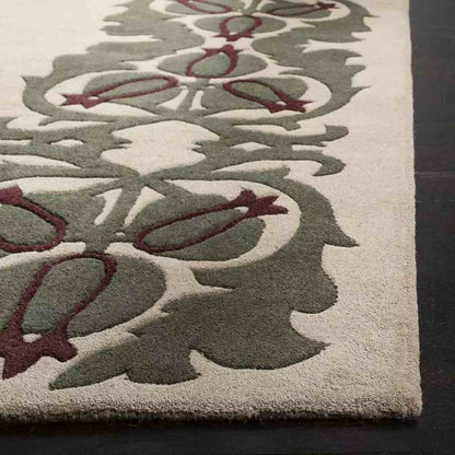 Alexander Punch Handmade Tufted Wool Carpet - Corner