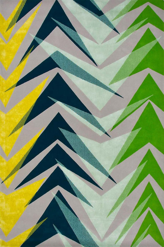 Heritage Tree Handmade Tufted Wool Carpet - Headshot