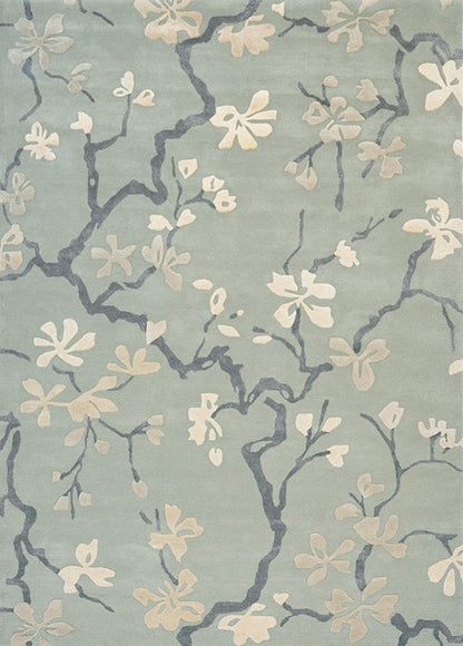 Anthea Tranquil Handmade Tufted Wool Carpet - Headshot