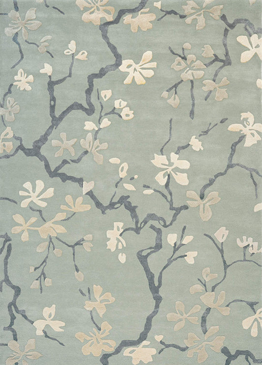 Anthea Tranquil Handmade Tufted Wool Carpet - Headshot
