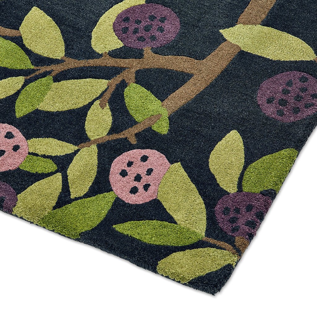 Dust Gaze Handmade Tufted Wool Carpet - Corner