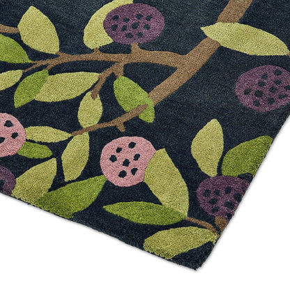 Dust Gaze Handmade Tufted Wool Carpet - Corner