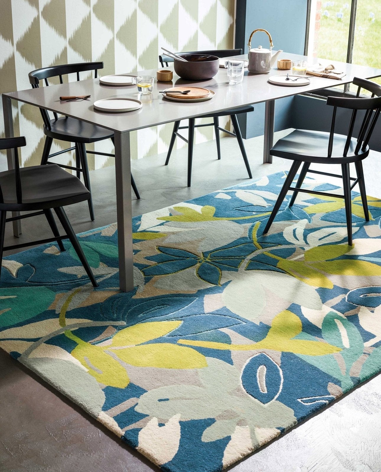 Trail Rise Handmade Tufted Wool Carpet - Floorshot