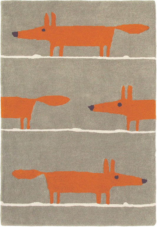 Scion Fox Handmade Tufted Wool Carpet - Headshot